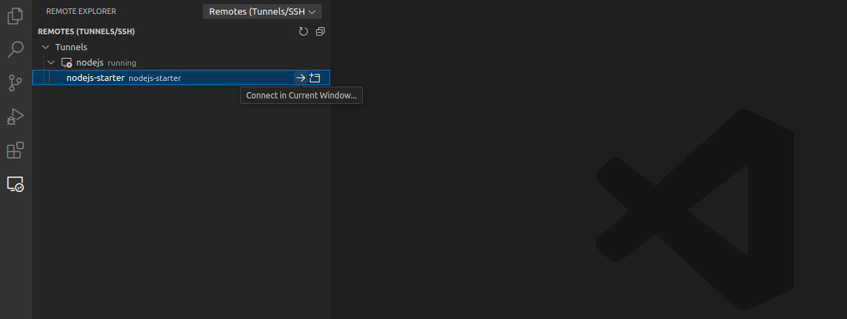 Open Gateway prompt
